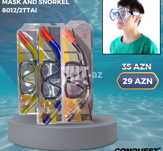 Snorkel (Üzgüçülük Maskası) ,  29 AZN , Tut.az Бесплатные Объявления в Баку, Азербайджане