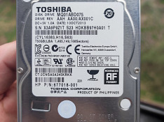 Toshiba HDD MQ01ABD 750GB