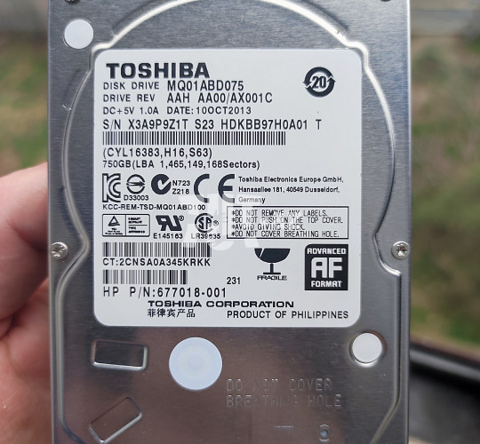 Toshiba HDD MQ01ABD 750GB 25 AZN Endirim mümkündür Tut.az Pulsuz Elanlar Saytı - Əmlak, Avto, İş, Geyim, Mebel