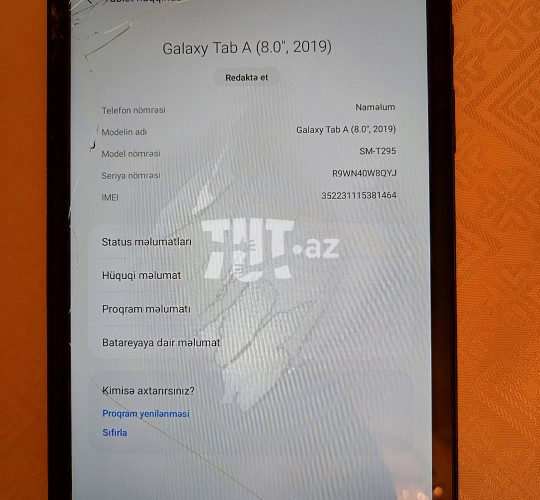 Samsung Galaxy Tab A 8.0 SM-T295 120 AZN Торг возможен Tut.az Бесплатные Объявления в Баку, Азербайджане