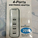 USB 4ports adapter ,  20 AZN , Tut.az Pulsuz Elanlar Saytı - Əmlak, Avto, İş, Geyim, Mebel