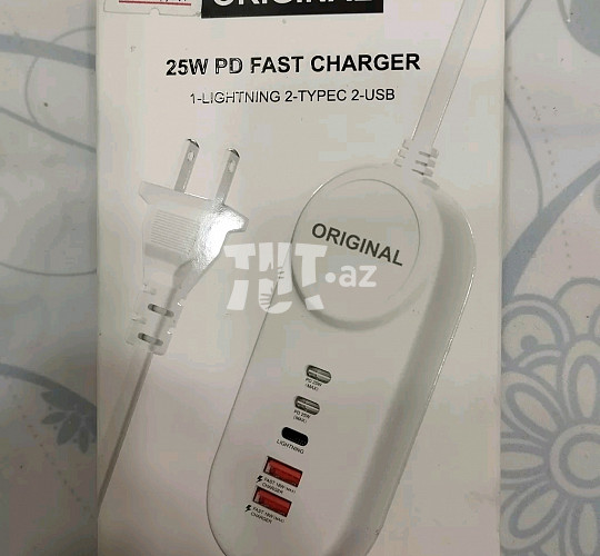 25w fast charger ,  30 AZN , Tut.az Pulsuz Elanlar Saytı - Əmlak, Avto, İş, Geyim, Mebel