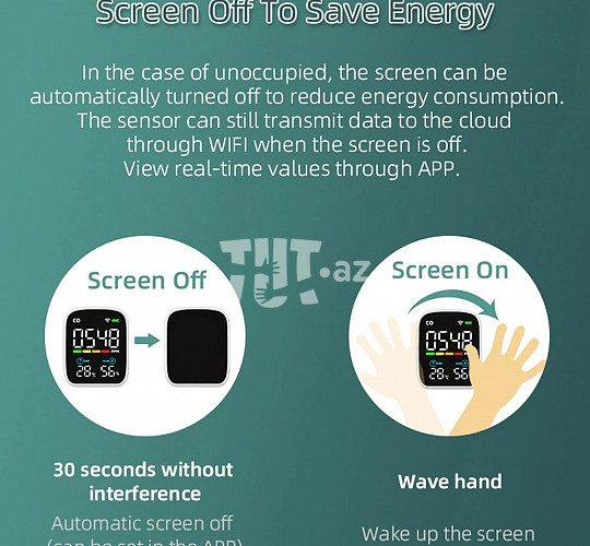 Tuya Smart Hava Təmizliyi ölçən 64 AZN Tut.az Pulsuz Elanlar Saytı - Əmlak, Avto, İş, Geyim, Mebel