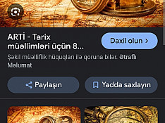 Fərdi və online tarix dərsləri Bakı