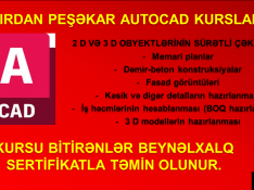 AutoCAD təlimi Баку