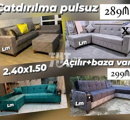 Divan, 289 AZN, Мягкая мебель на продажу в Баку