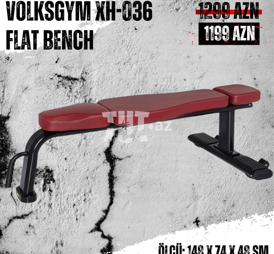 Volksgym Fitx Adjustable Flat Bench Dəzgah ,  389 AZN , Tut.az Бесплатные Объявления в Баку, Азербайджане