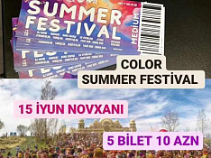 Color Festival üçün biletlər Bakı
