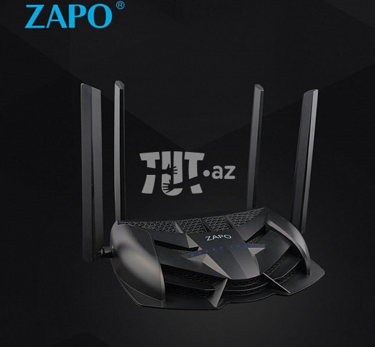 Zapo Gaming WiFi Router Modem Dual Band 5Ghz + 2.4Ghz AC 2600Mbps ,  248 AZN , Tut.az Бесплатные Объявления в Баку, Азербайджане