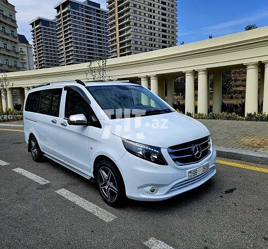 Mercedes V250 white mikroavtobus sifarisi, 100 AZN, Bakı-da Rent a car xidmətləri