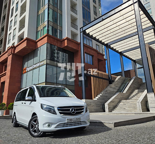 Mercedes V250 white mikroavtobus sifarisi, 100 AZN, Bakı-da Rent a car xidmətləri