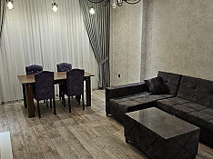2-otaqlı mənzil günlük icarəyə verilir, Qara Qarayev pr., 100 m² Баку