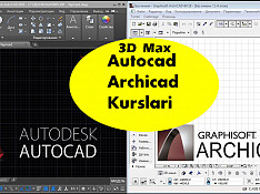 Autocad Archicad 3DS max Vray kursları Bakı