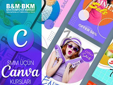 SMM üçün Canva kursları Баку