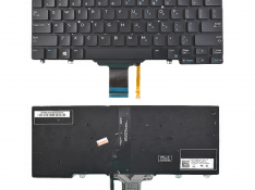 Dell Latitude E7270 E5270 JCK53 0JCK53 5250 7250 üçün noutbuk klaviaturası (arxa işıqlandırma) Баку