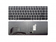 HP ELITEBOOK 745 G3 840 G3 848 G3 745 G4 840 G4 üçün noutbuk klaviaturası (arxa işıqlandırma) Bakı