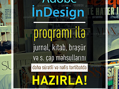 Adobe İnDesign kursu Bakı