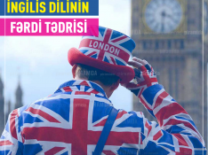 İngilis dilinin fərdi tədrisi Bakı