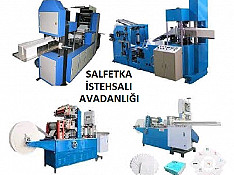 Salfet istehsalı avadanlığı Bakı