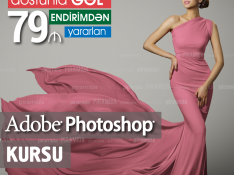 Adobe Photoshop kursu - ”0”-dan peşəkar səviyyəyə qədər Bakı