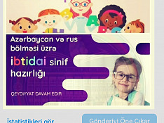 Məktəbəqədər və İbtidai sinif hazılığı Bakı