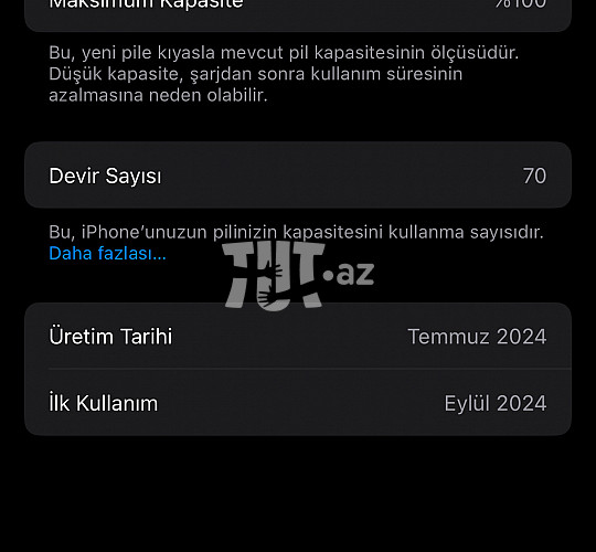 Apple iPhone 15 Pro, 2 000 AZN, iPhone telefonların satışı elanları