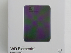 WD Elements Portable HDD 2TB Black Сумгаит