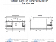 Bütün növ tikintilərin memarlıq layihələrinin, cizgi və çertyojlarının hazırlanması Bakı