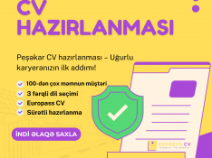 CV hazırlanması Bakı