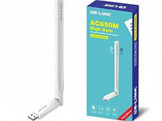 Wifi Adapter/Lb-Link Bl-Wdn650a Ac650mbps Dual Band High Gain Usb Wifi Adapter Bakı