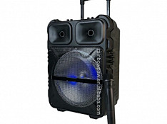 Kts-1163 12 Bluetooth Karaoke Portativ Dinamik Trolley Bakı