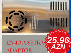 12V40 A Setka Adapter Bakı