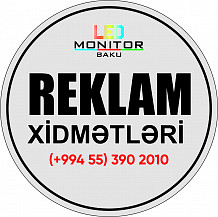 Reklam xidmətləri ve Led monitorlar