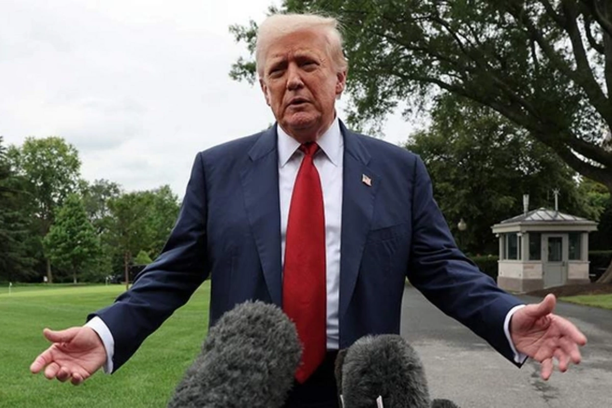 Trump published a mysterious post on his social network