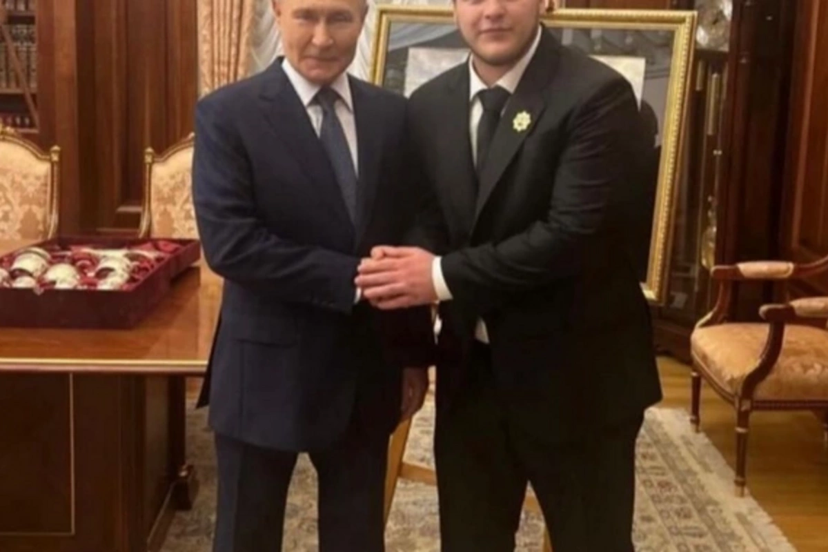 17-year-old son of Kadyrov addressed Putin