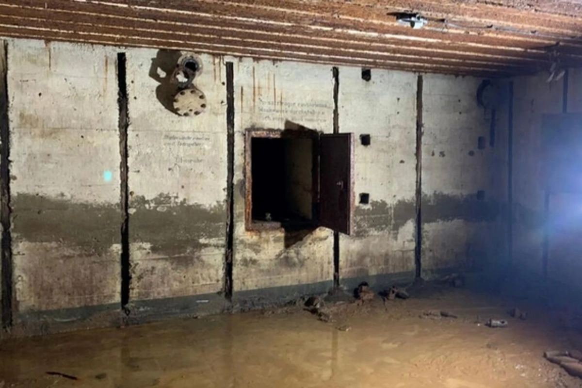 A couple found a German World War II bunker under their house