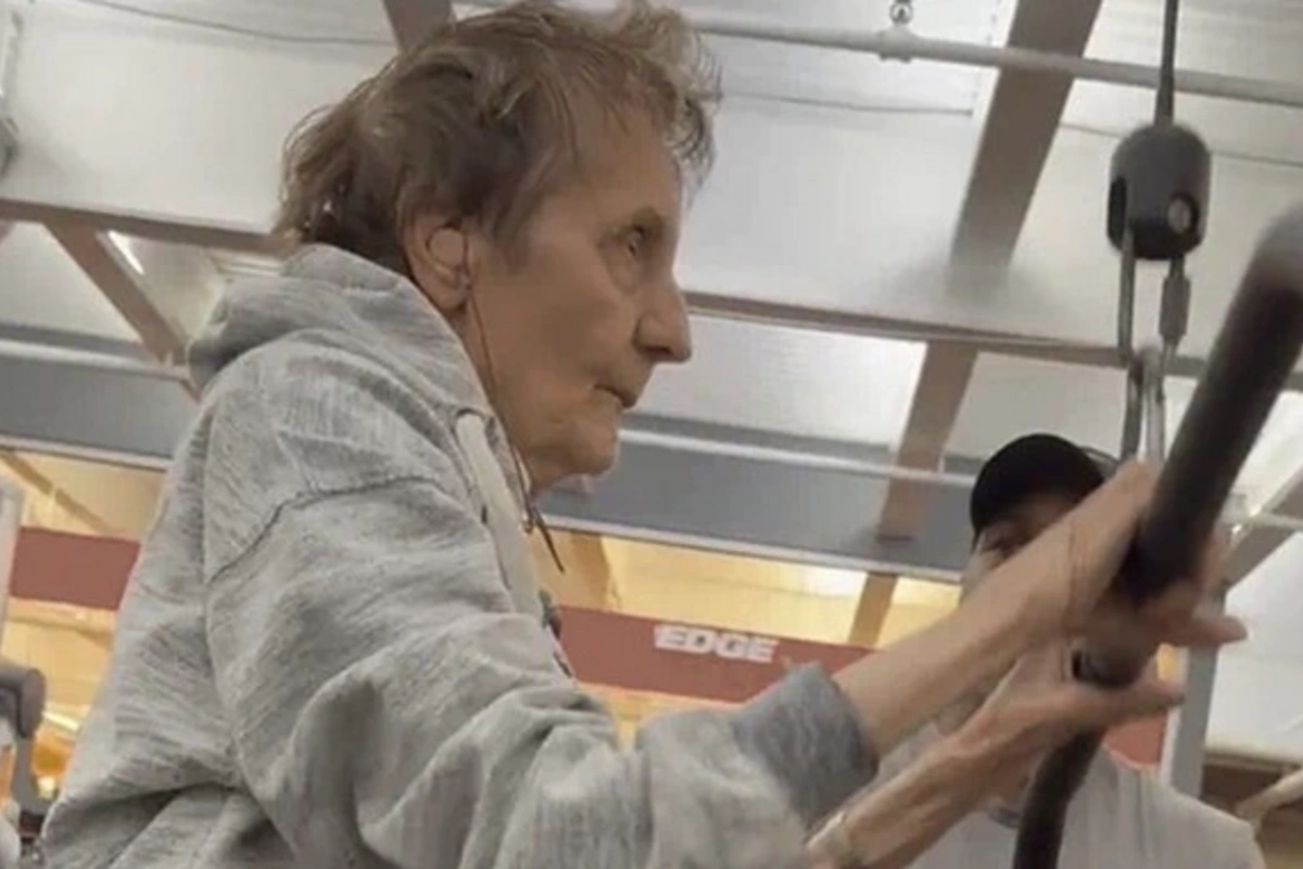 100-летняя женщина стала заниматься спортом и поделилась секретами долголетия