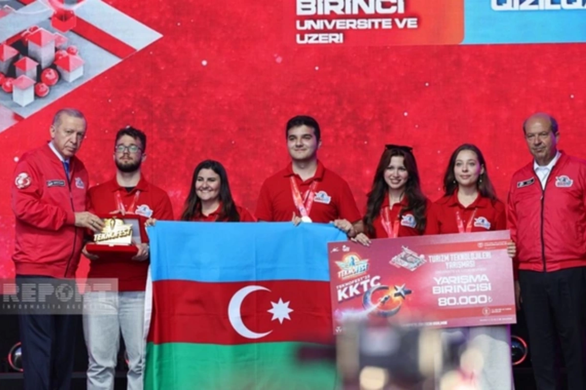 The Azerbaijani team took first place at TEKNOFEST-2025