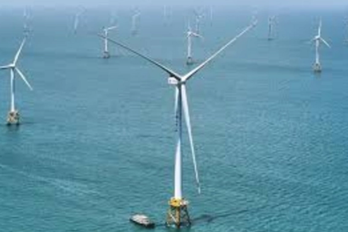 China has installed the most powerful wind power plant with a height of 60 floors