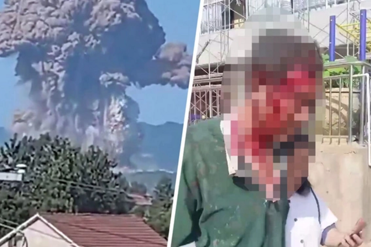 An explosion occurred at a fireworks factory in China, there are injured and missing people