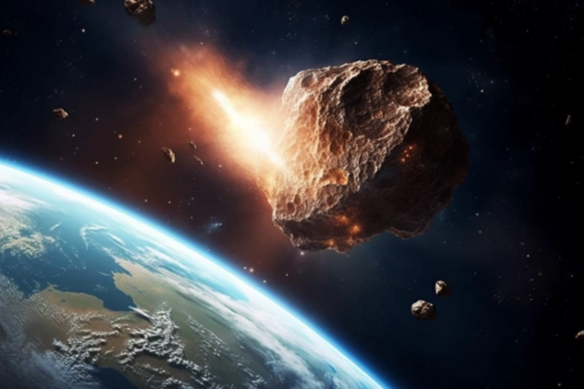 Гигантский астероид размером с самолёт летит к Земле