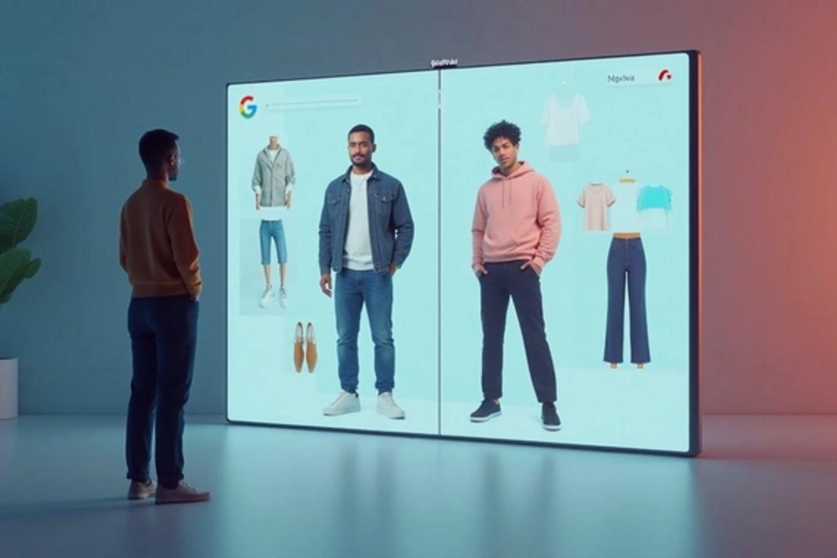 Google launched a virtual clothing try-on feature before purchase