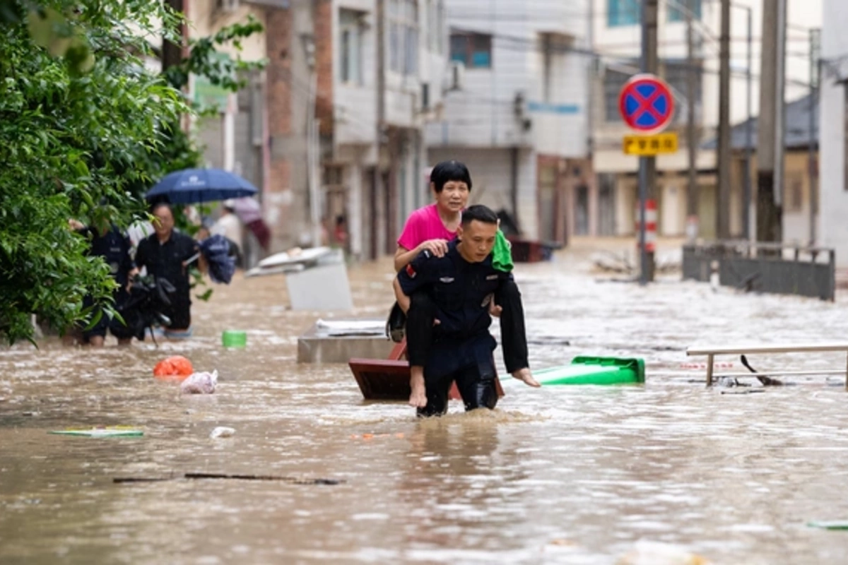 Strong flooding in China: 12 people dead