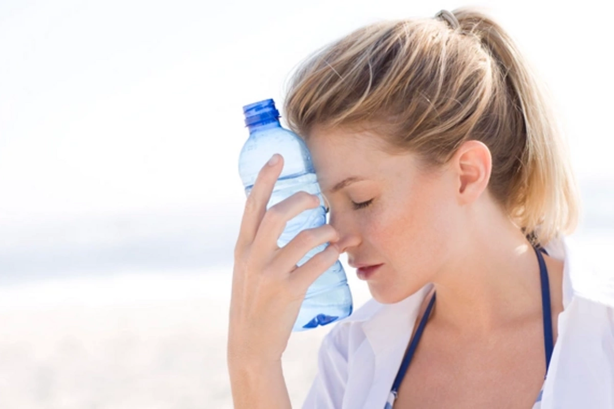 How to know if Im dehydrated due to heat?
