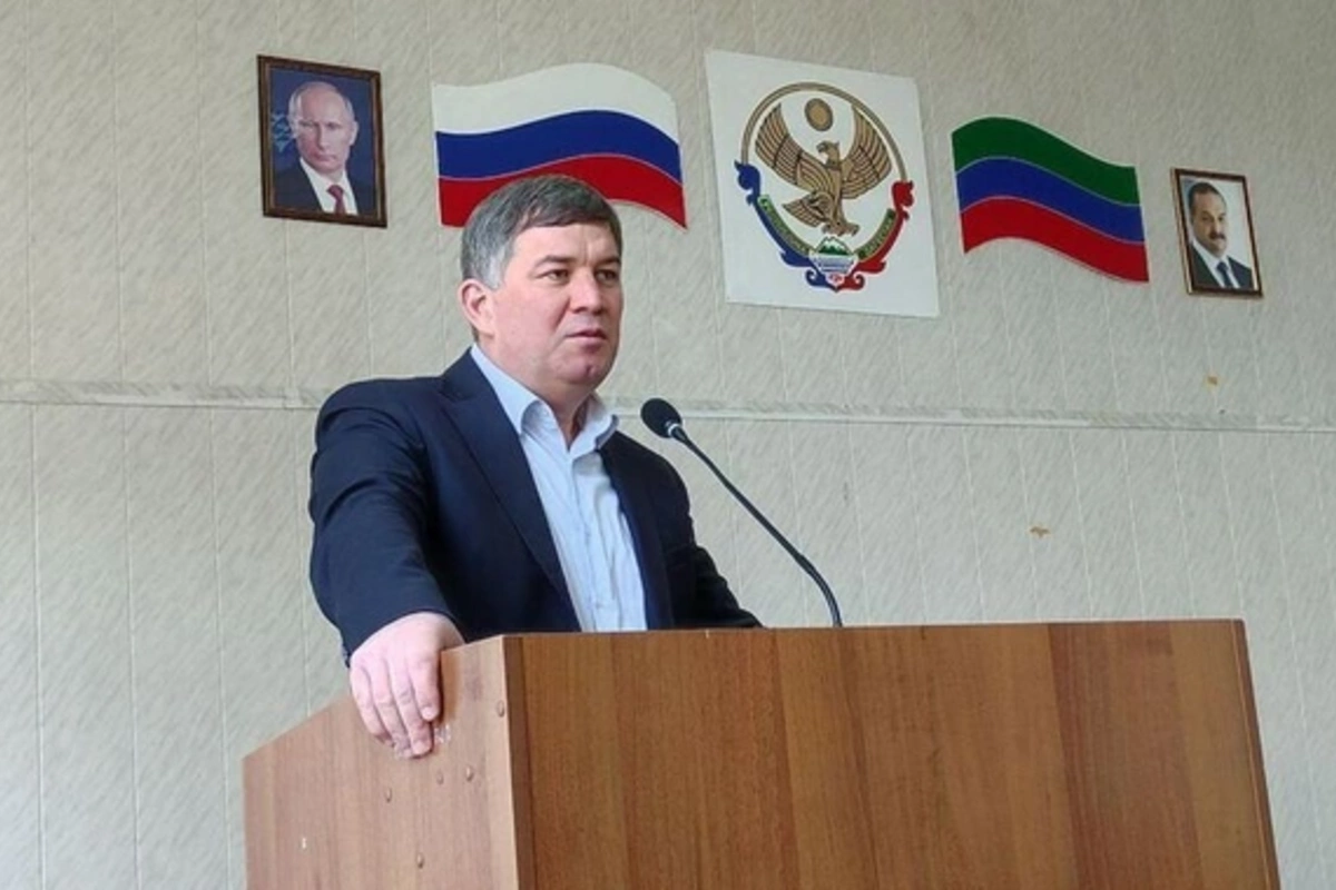 The head of the Karabudakhkent district was detained in Dagestan