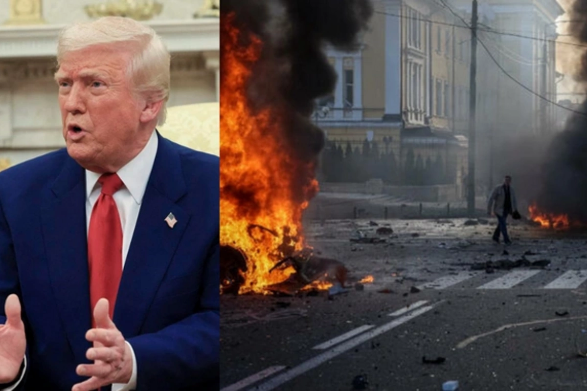 Trump unhappy with Russias massive strike on Ukraine