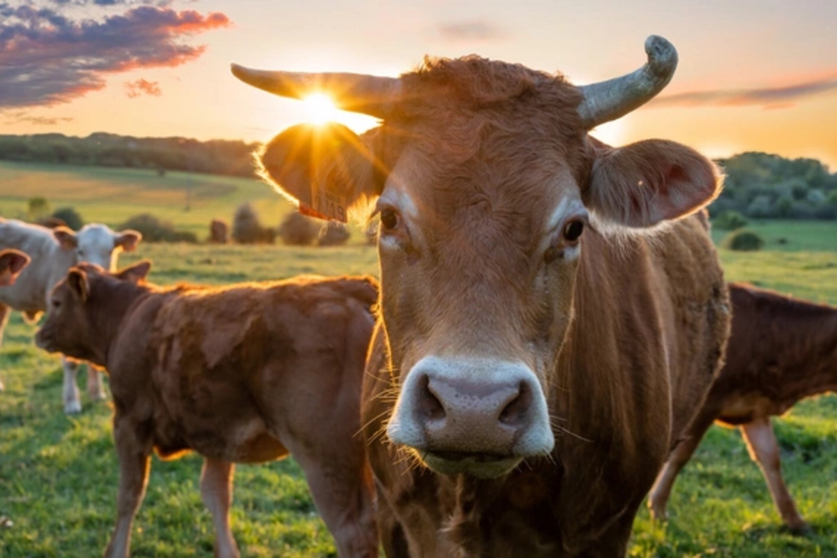 Корова с орудиями труда поразила учёных