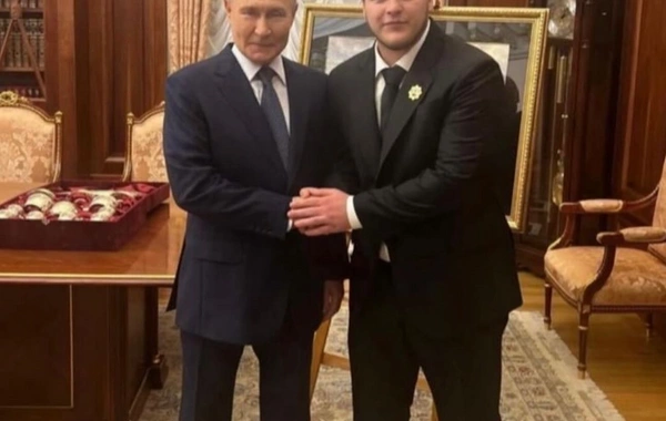 17-летний сын Кадырова обратился к Путину