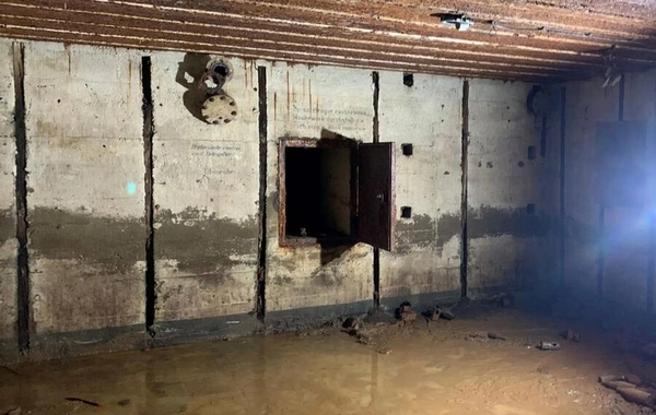 A couple found a German World War II bunker under their house