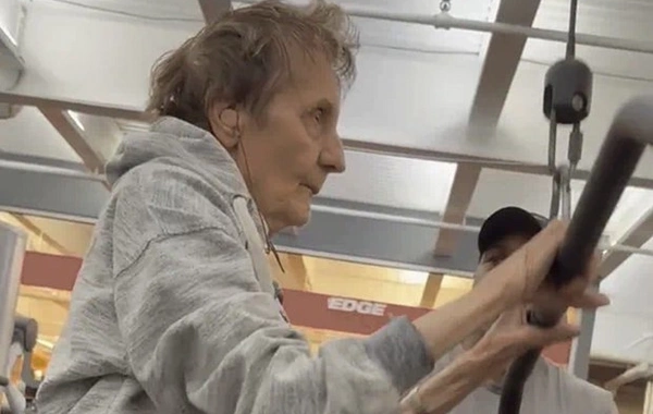100-летняя женщина стала заниматься спортом и поделилась секретами долголетия